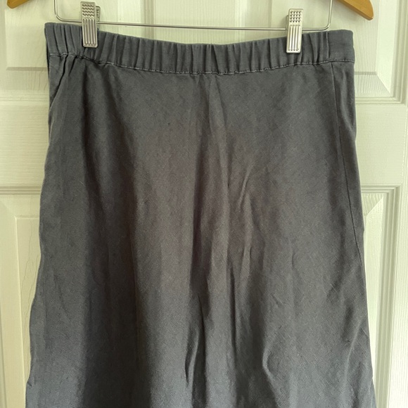 Linen bias cut midi skirt - Simon’s Contemporaine - Picture 7 of 10